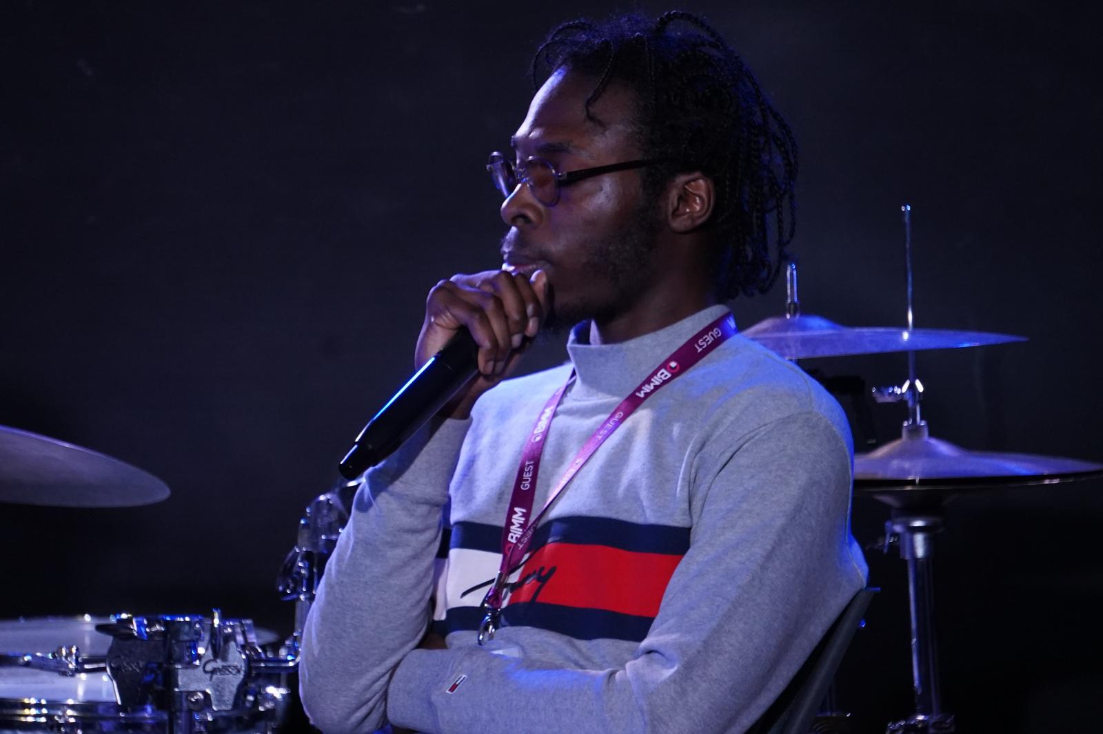 Producer at work